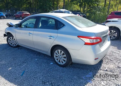 2014 Nissan Sentra Sv из США, поврежденный, VIN 3N1AB7AP4EL657822